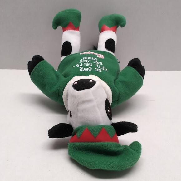 Chick Fil A 2013 Christmas Elf Cow Plush Be Owr Littl Helpr Eat Mor Chikin - Picture 7 of 10